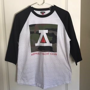 ASPHALT brand 3/4 sleeve tee